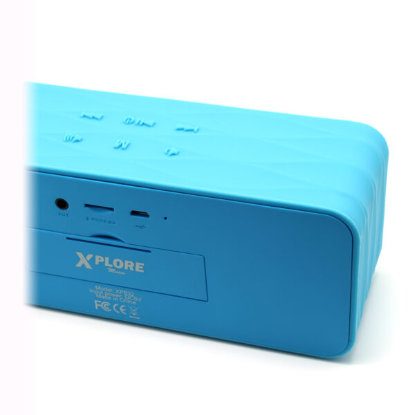 xp 832 bluetooth prenosni zvocnik polnilna baterija micro sd profesionalni zvoki fm radio moder control panel