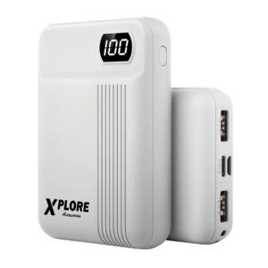 xp 223 bel 10000 mah mobilni napajalnik power bank usb micro usb typec type c led zaslon