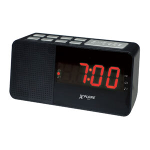 xp 335 radio budilka red zaslon dva alarma