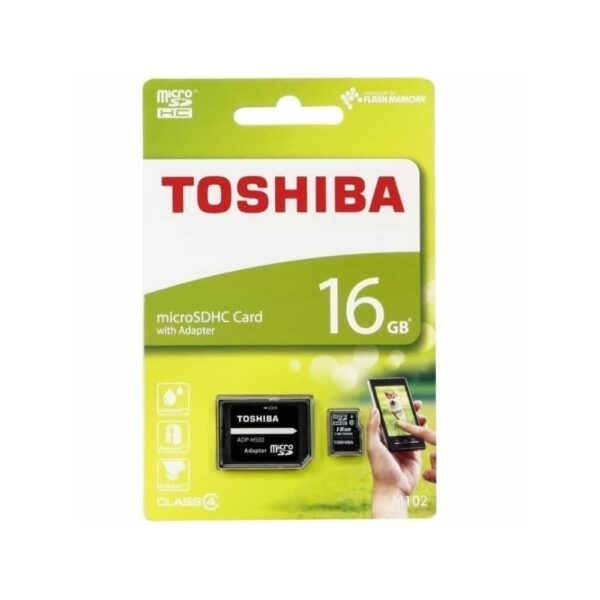 toshiba micro sdhc 16gb class 4 with adapter m102